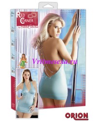 XS-Платье голубое